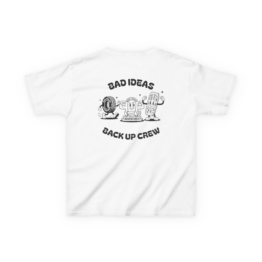 Gary Grip-Good - BAD IDEAS BACK UP CREW KIDS TEE