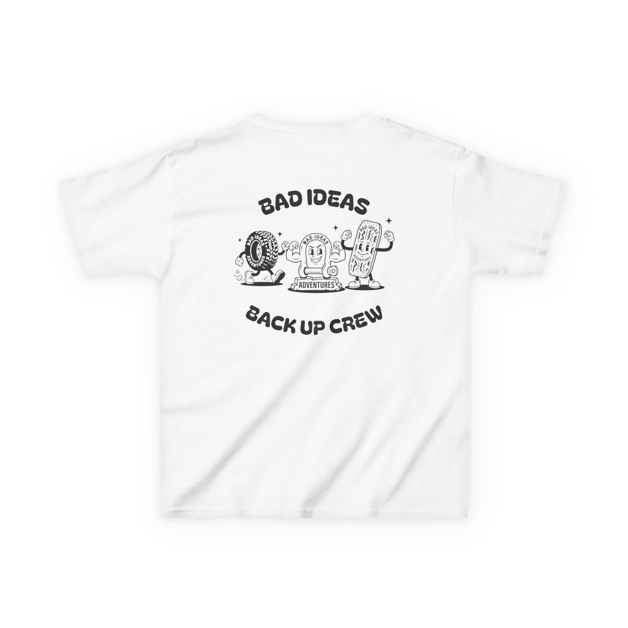 Gary Grip-Good - BAD IDEAS BACK UP CREW KIDS TEE