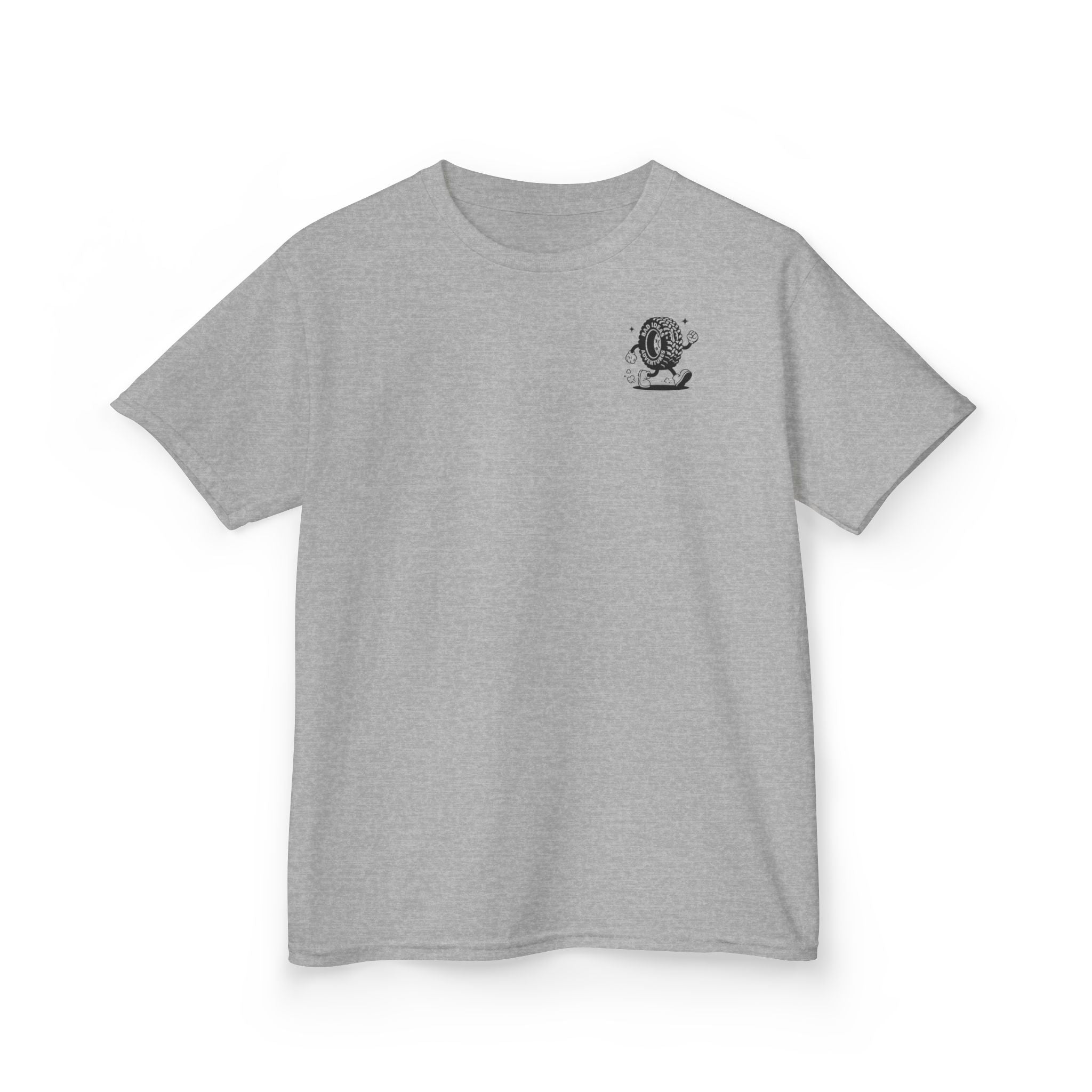 Tommy the Tyre - BAD IDEAS BACK UP CREW - KIDS TEE