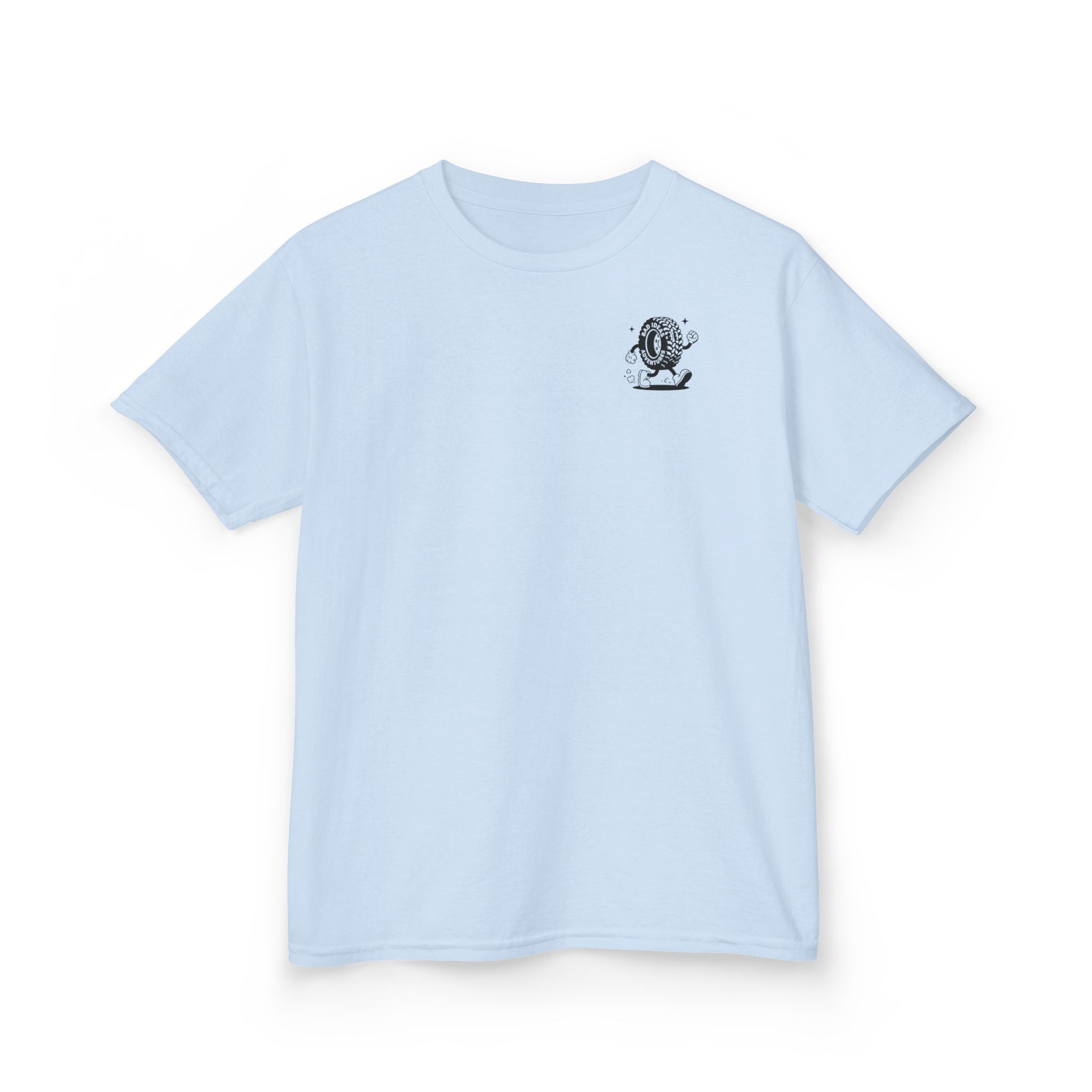 Tommy the Tyre - BAD IDEAS BACK UP CREW - KIDS TEE