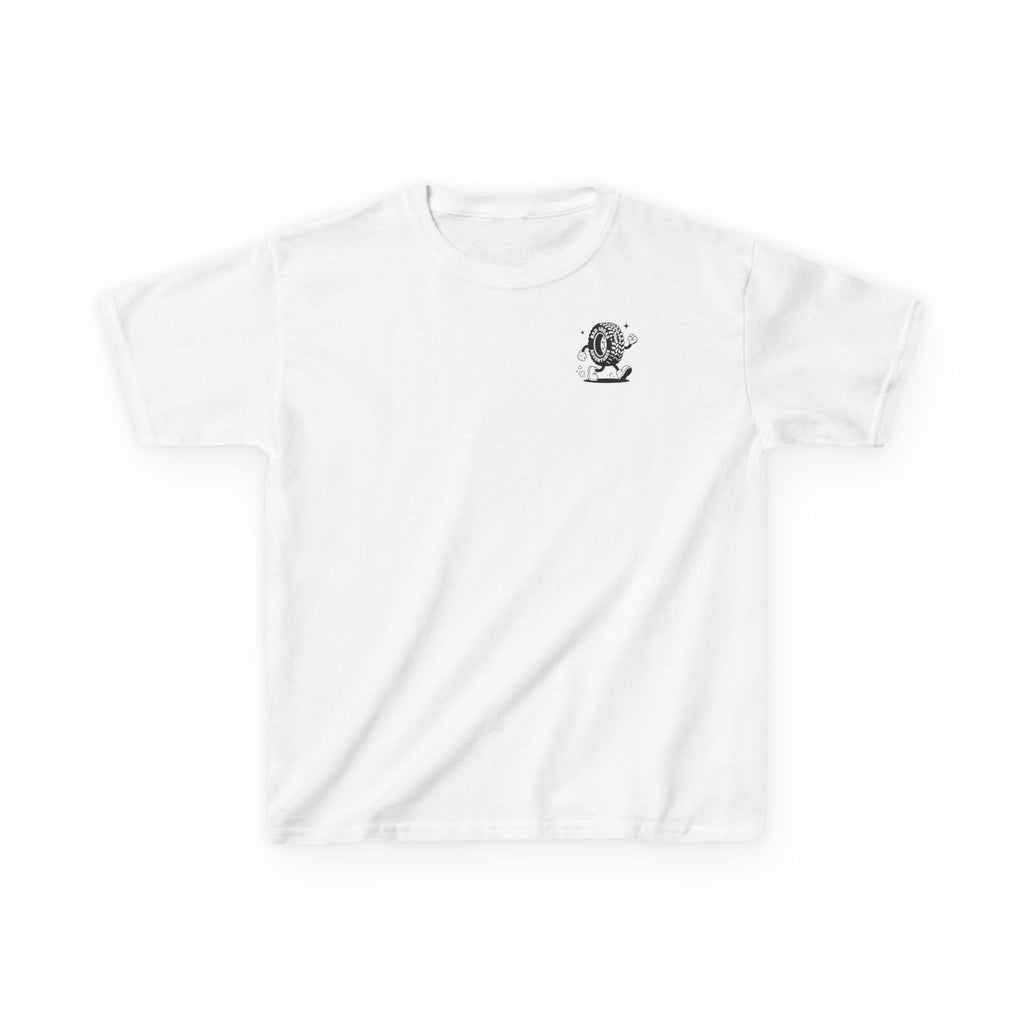 Tommy the Tyre - BAD IDEAS BACK UP CREW - KIDS TEE
