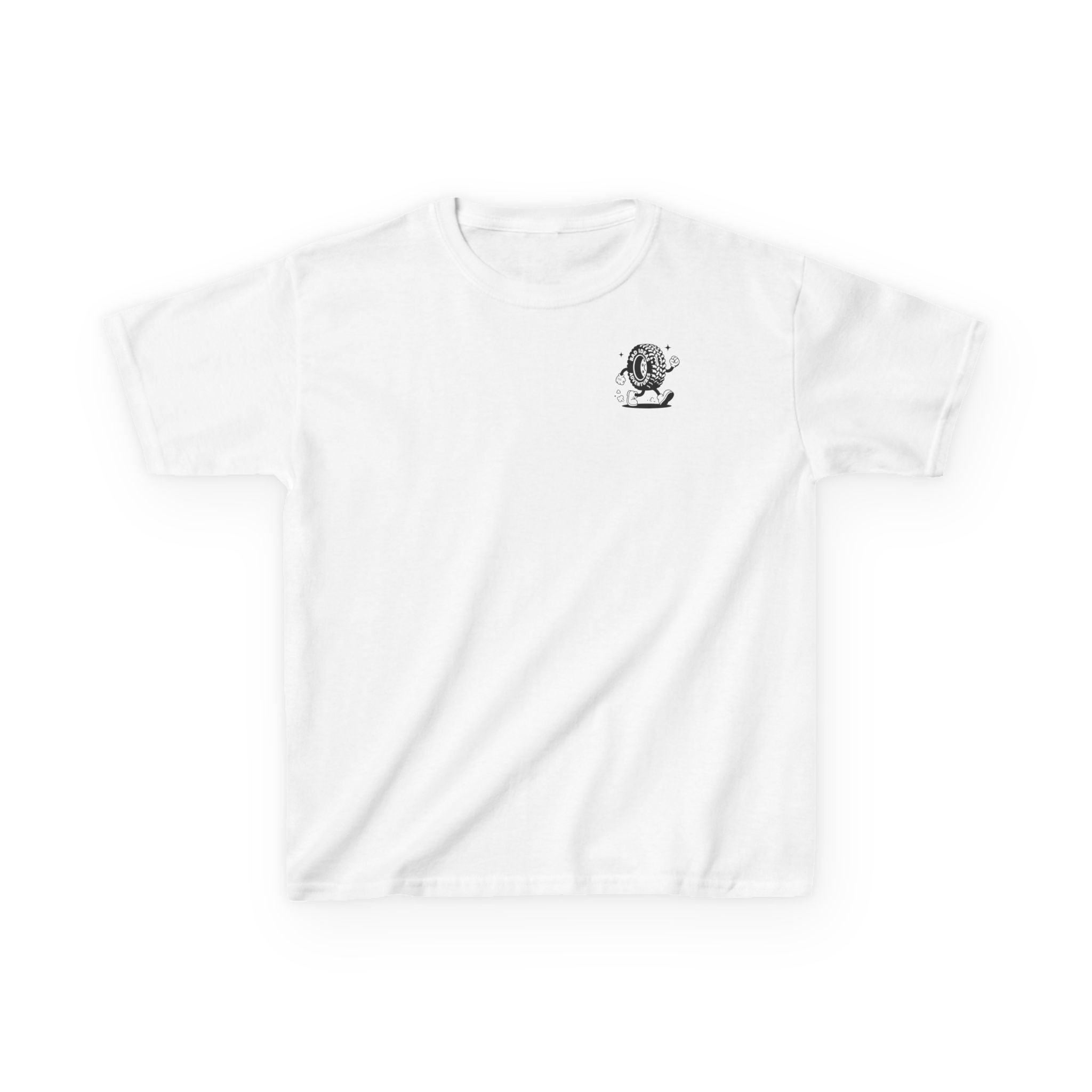 Tommy the Tyre - BAD IDEAS BACK UP CREW - KIDS TEE
