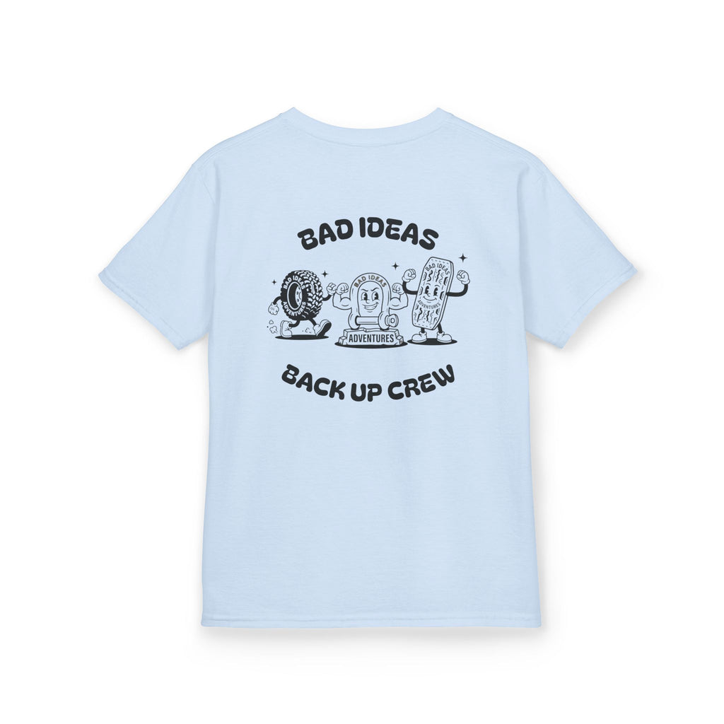 Darryl the D-Shackle - BAD IDEAS BACK UP CREW - KIDS TEE