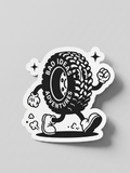 Sticker - Bad Ideas Adventures - Tommy the Tyre