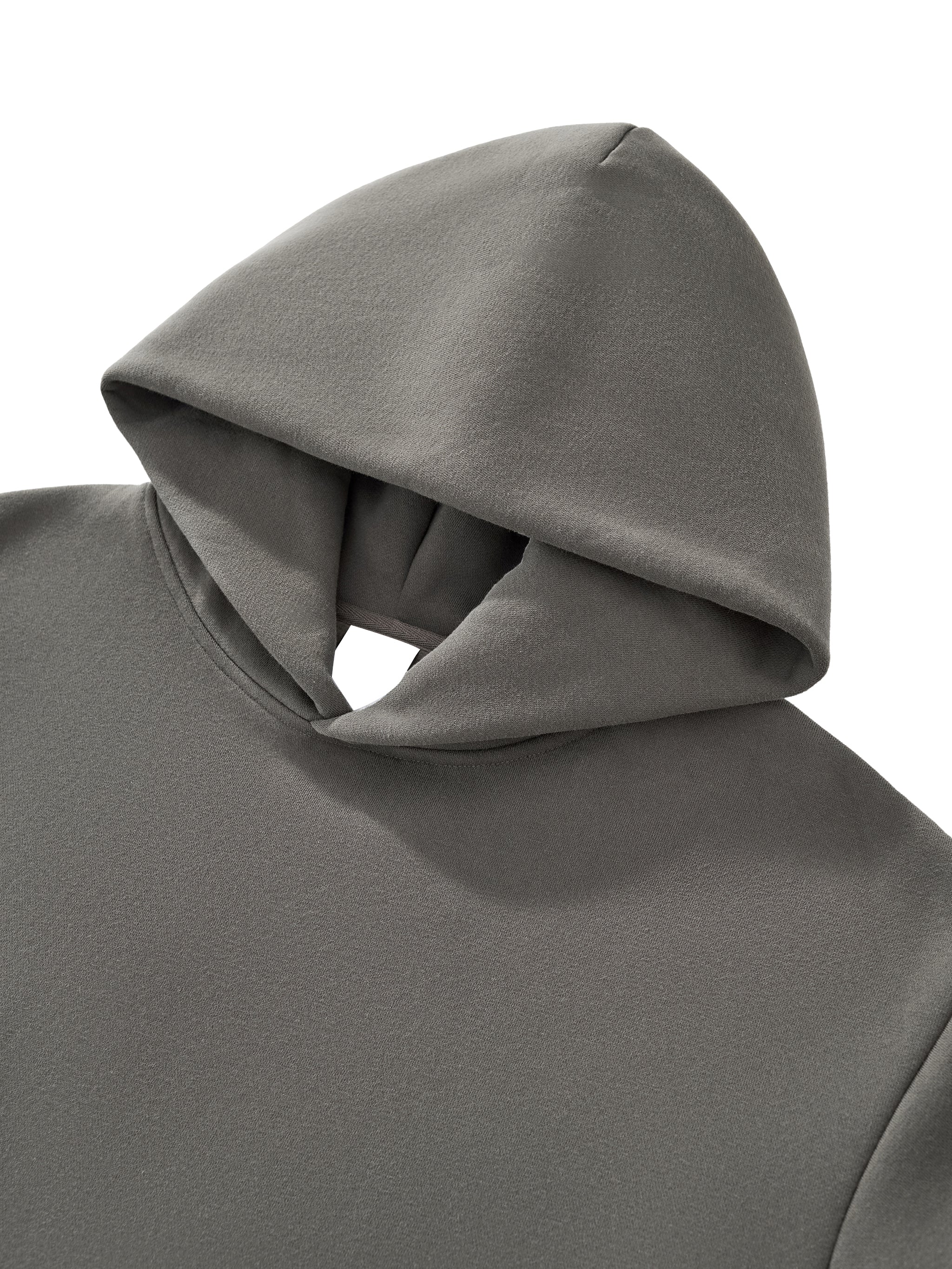 Bad Ideas Tyre Logo - Fleeced Boxy Hoodie